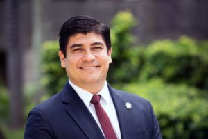Presidente del Costa Rica Carlos Alvarado Quesada